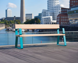 ensemble table et bancs contemporain