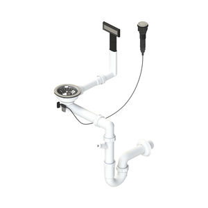 siphon de lavabo en plastique 1