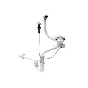 siphon de lavabo en plastique 1