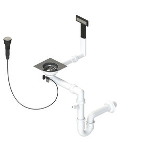 siphon de lavabo en plastique 1