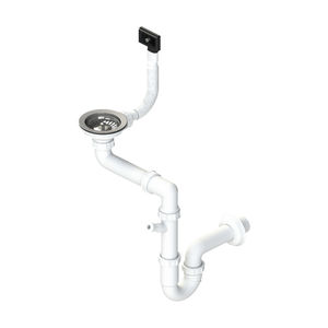 siphon de lavabo en plastique 1