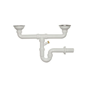 siphon de lavabo en plastique 1