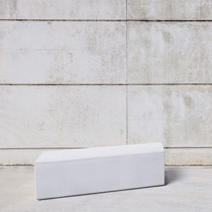 banc public / contemporain / en béton / modulaire
