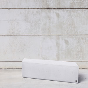 banc public / contemporain / en béton / modulaire
