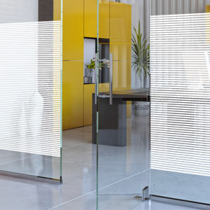 film décoratif pour applications sur verre