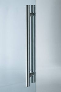 poignée de tirage pour porte en verre