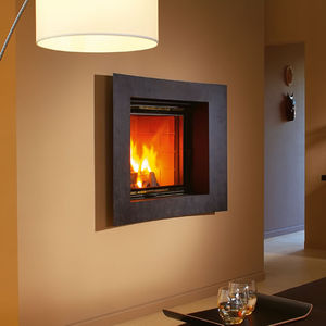 habillage de cheminée contemporain 1