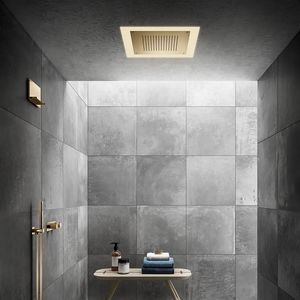 pommeau de douche encastrable au plafond