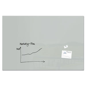 tableau magnétique / mural / en verre / grand format