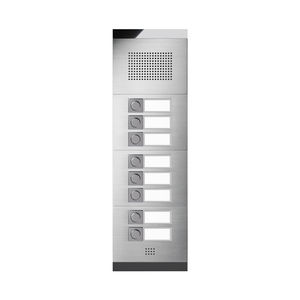 platine de rue en inox