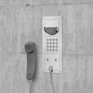interphone audio en aluminium