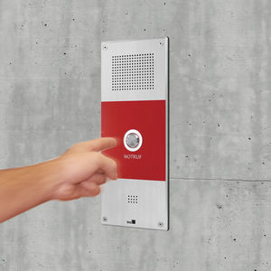 interphone audio en aluminium