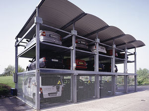 plateforme pour parking coulissante