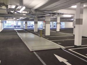 plateforme pour parking coulissante