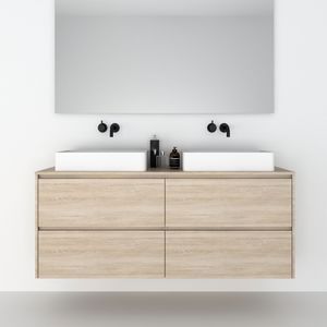 meuble vasque double
