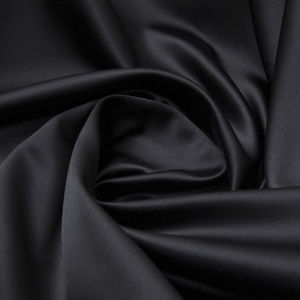 tissu d'ameublement / pour rideaux / uni / en polyester