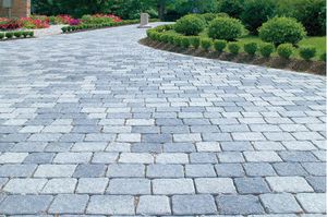 pavé en béton / carrossable / d'extérieur