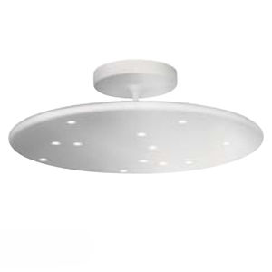 plafonnier contemporain / rond / en métal / à LED