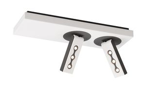spot de plafond / à LED / rectangulaire / en métal