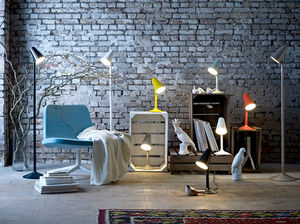 lampe sur pied / contemporaine / en aluminium / à LED