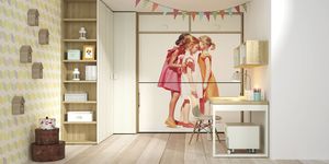 chambre d'enfant en bois 1