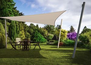 voile d'ombrage rectangulaire / en tissu