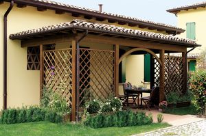 pergola adossée 1