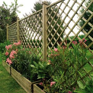 claustra en bois / de jardin