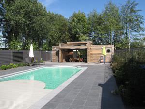 piscine coque / enterrée / en polyester / d'extérieur