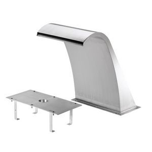 rideau d'eau acier inox