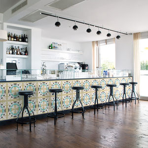 carrelage en grains de marbre