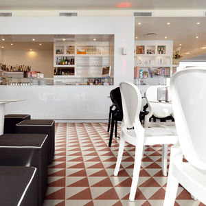 carrelage en grains de marbre