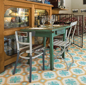 carrelage en grains de marbre