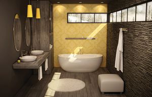 baignoire ovale 1