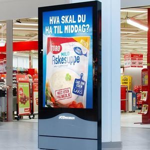 panneau publicitaire sur pied
