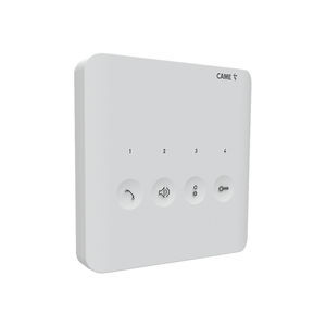 interphone audio blanc