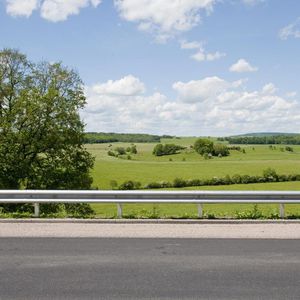 glissière de sécurité en acier