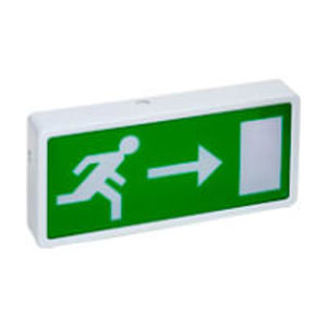 éclairage de secours en saillie / rectangulaire / à LED / en polycarbonate