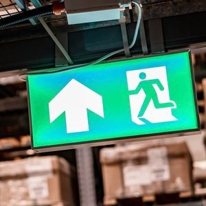 éclairage de secours de plafond
