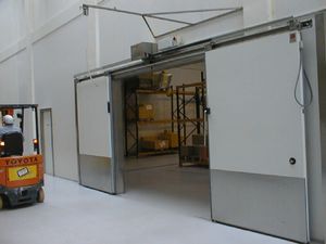 porte industrielle coulissante 1