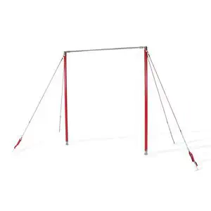 Anneaux d'entranement 1 paire d'anneaux de gymnastique en bois avec sangles à boucle réglable