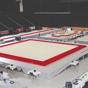 praticable pour gymnastique