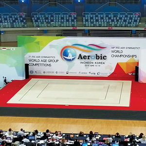 praticable pour gymnastique