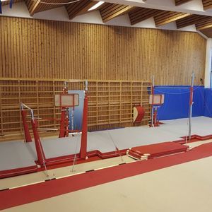 matelas de réception pour saut en hauteur