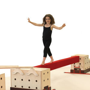 poutre d'équilibre de gymnastique