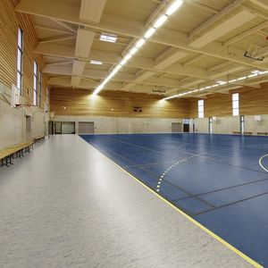 sol sportif d'intérieur 1
