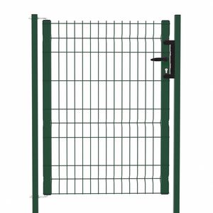 portillon en acier à revêtement par poudre