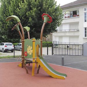 toboggan droit / pour aire de jeux