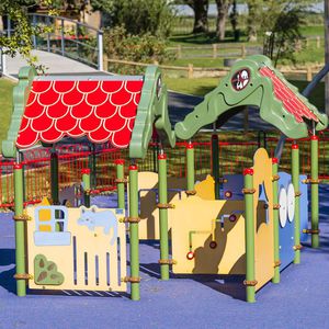 structure de jeu pour aire de jeux 1