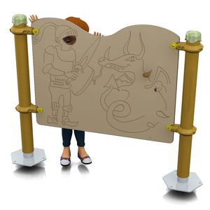 panneau d'activités ludiques